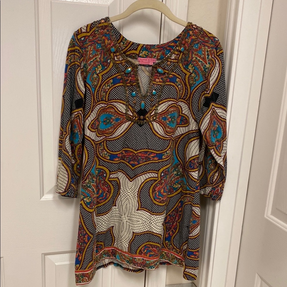 Multicolor Bohemian Women's Top
Joyous and free large - Picture 1 of 4